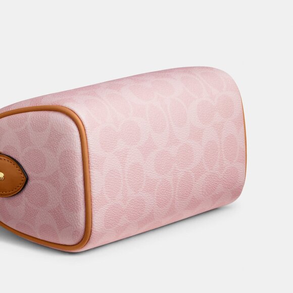 Mini Rowan Crossbody Bag In Signature Canvas With Charms - Picture 3 of 3